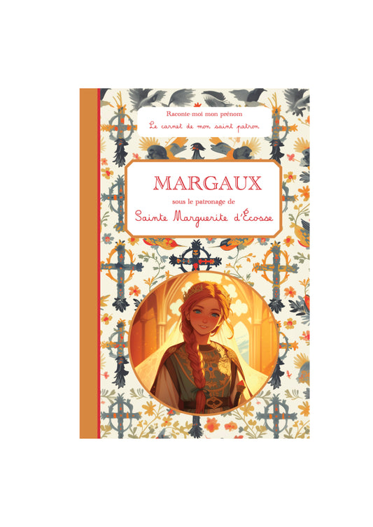 Carnet de Saint Patron personnalisé – création artisanale - Raconte-moi mon prénom