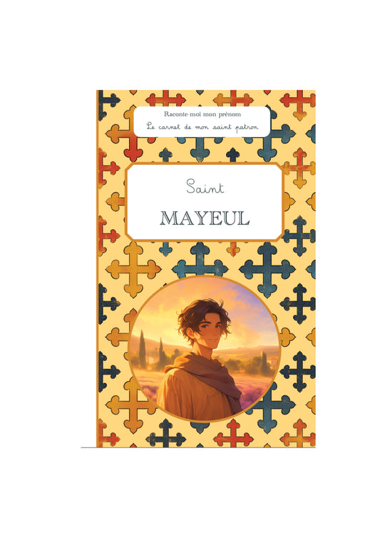 Carnet de Saint Patron personnalisé – création artisanale - Raconte-moi mon prénom