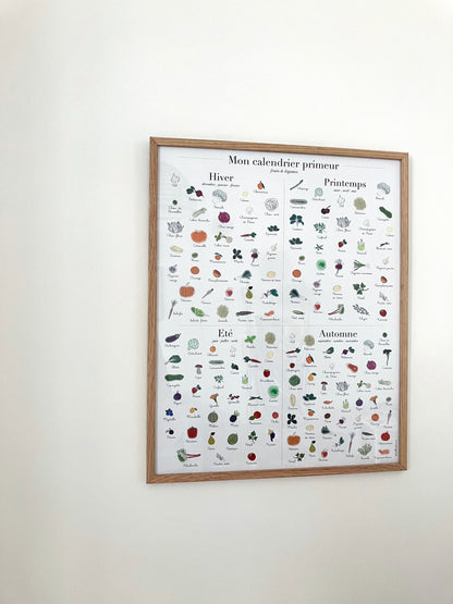 Affiche - Mon calendrier primeur