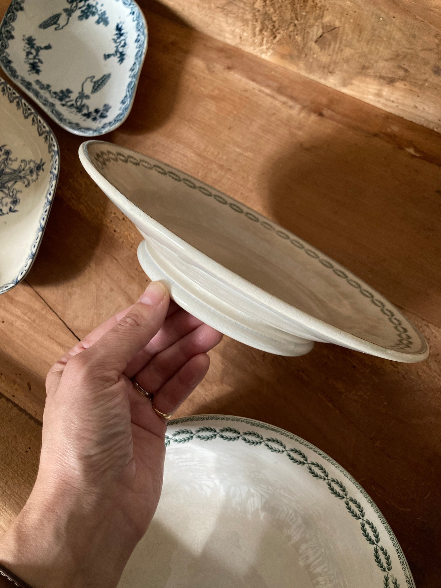 Nomibis Assiette sur Piédouche