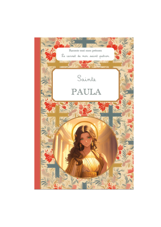 Carnet de Saint Patron personnalisé – création artisanale - Raconte-moi mon prénom
