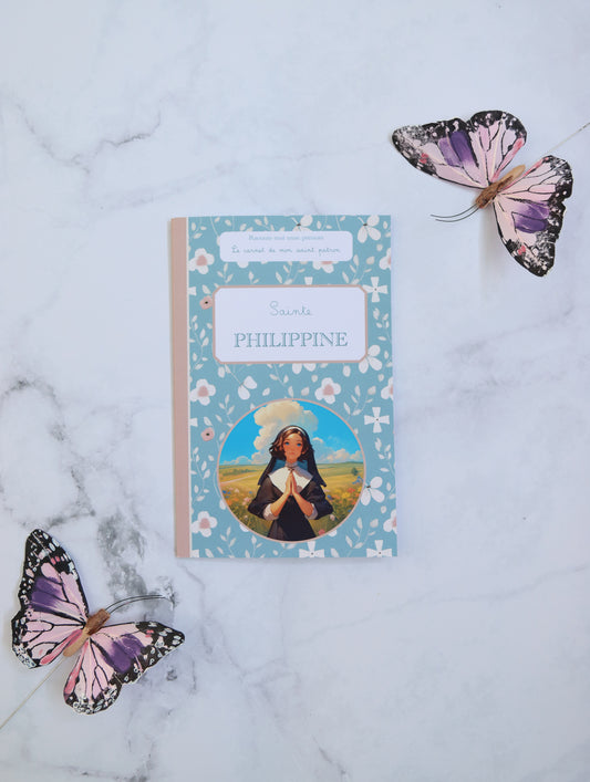 Carnet de Saint Patron personnalisé – création artisanale - Raconte-moi mon prénom