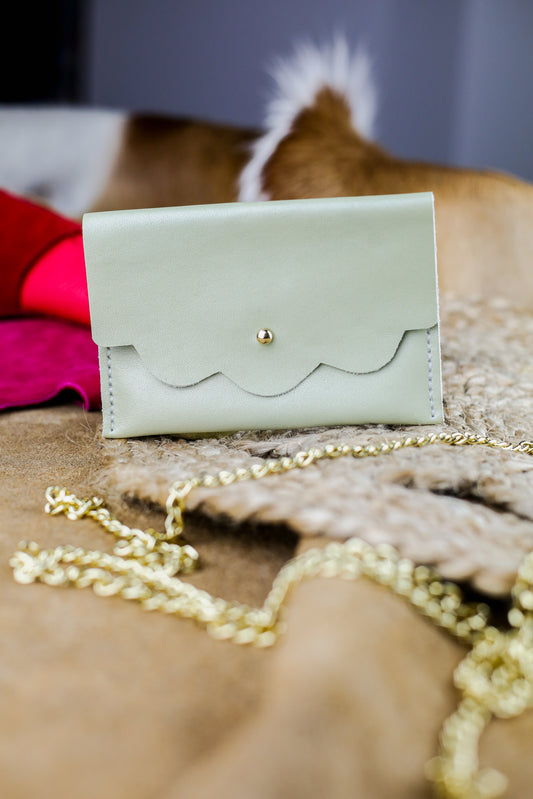Portefeuille - Vert pastel