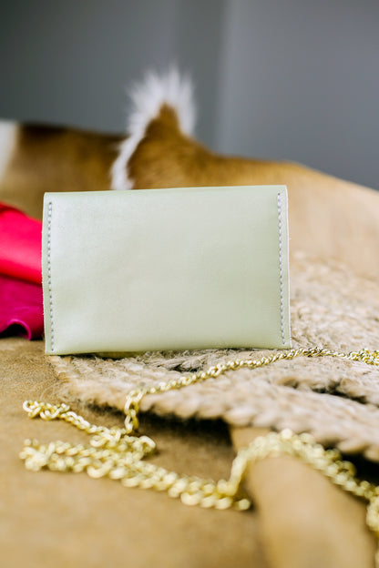 Portefeuille - Vert pastel