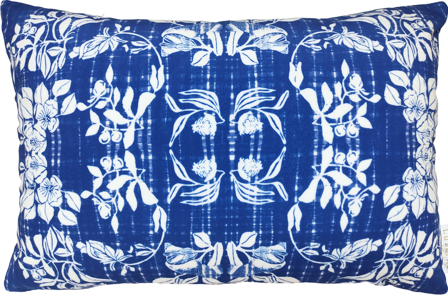 Housse de coussin Antic Blossom Outremer
