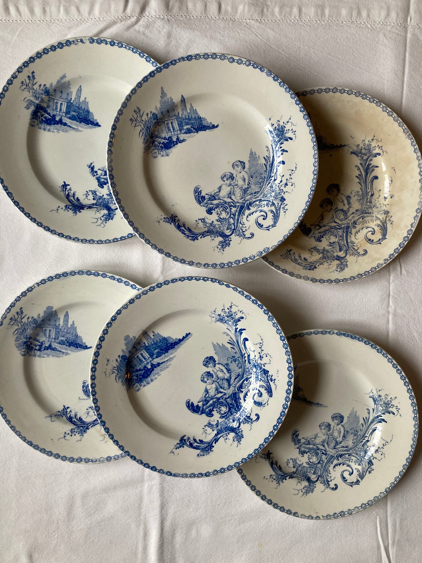 Trianon - 6 Assiettes Plates