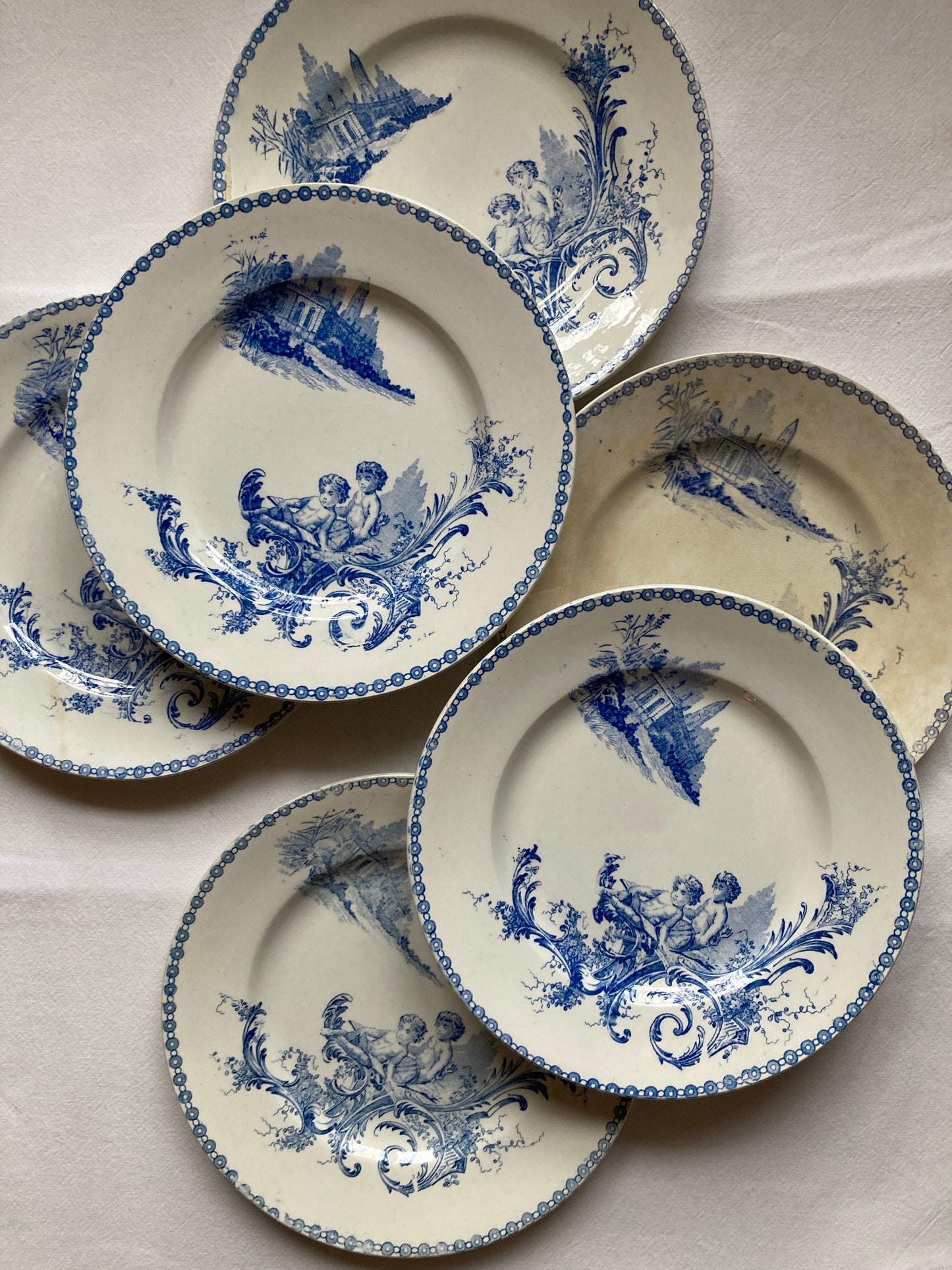 Trianon - 6 Assiettes Plates