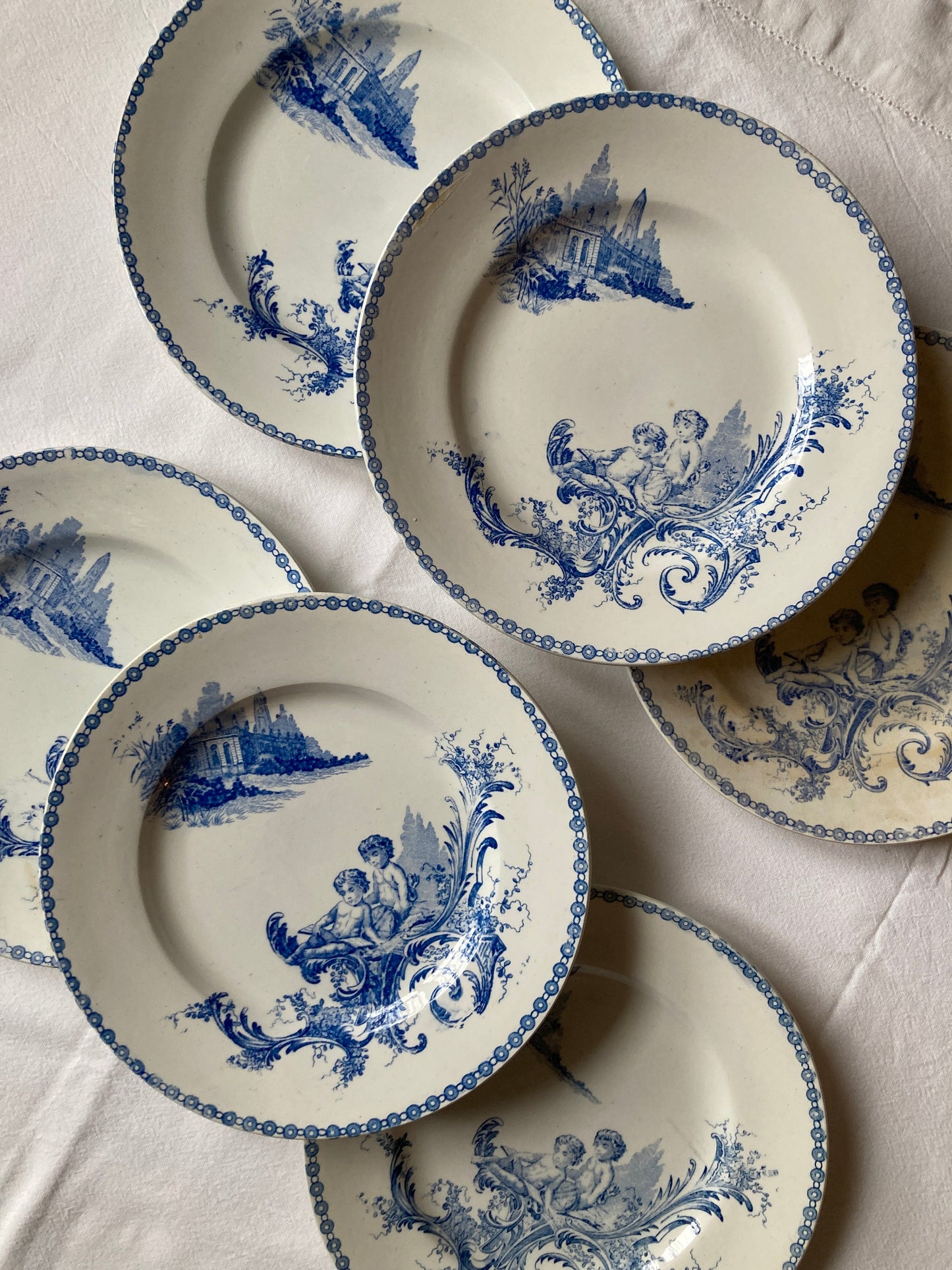 Trianon - 6 Assiettes Plates