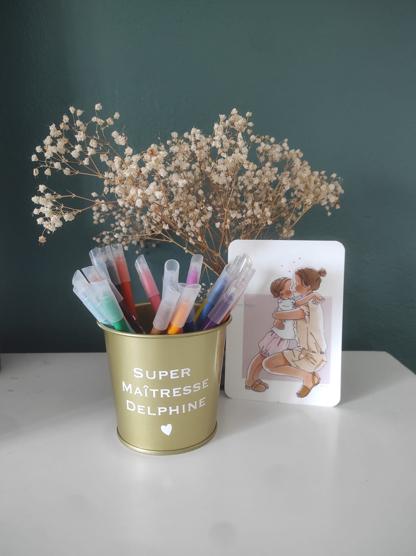 Pot à crayons personnalisé