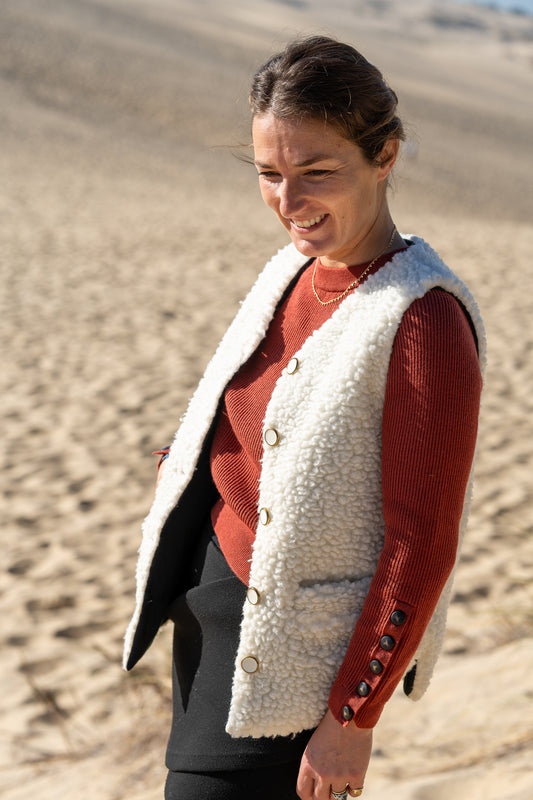 Veste Gasperich 100% Laine et Tartan