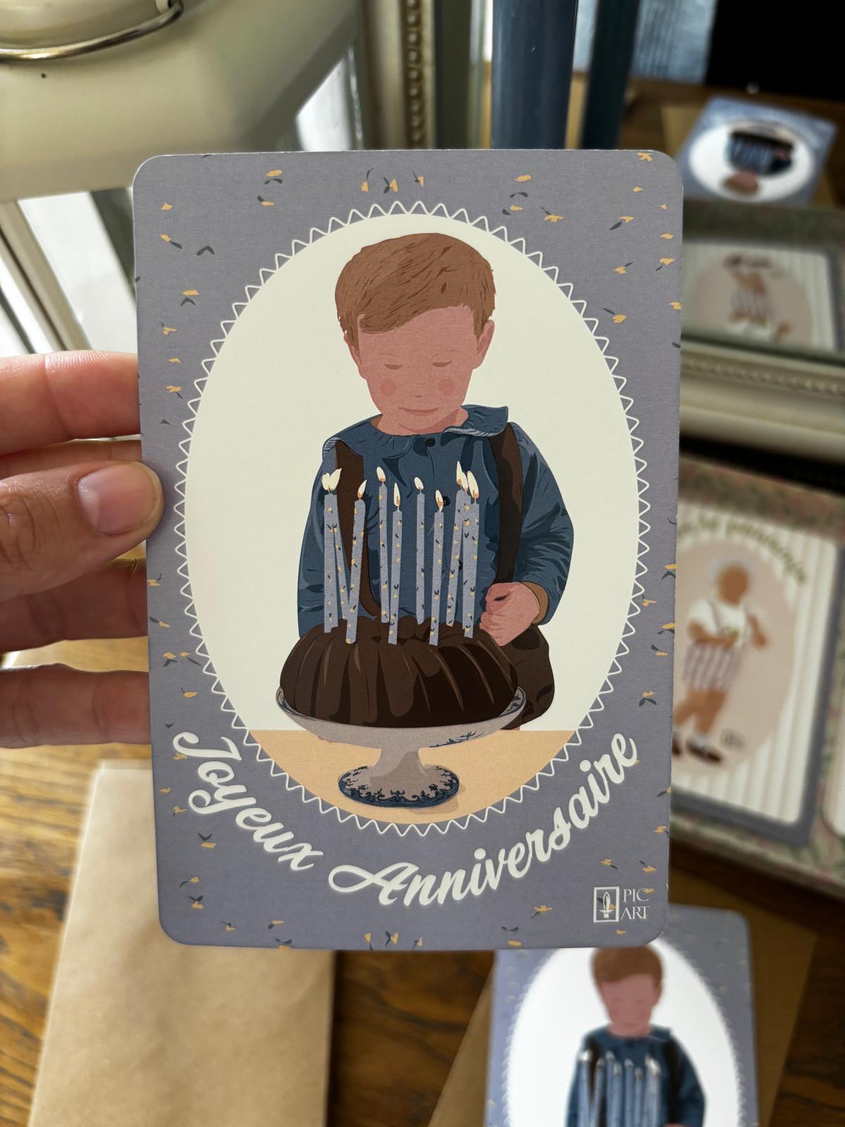 Lot - Carte Anniversaire Garçon