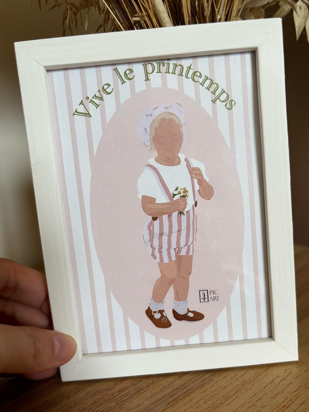 Lot - Carte Printemps Fille