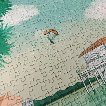Puzzle 1000 pièces : Bassin d'Arcachon Aparté.