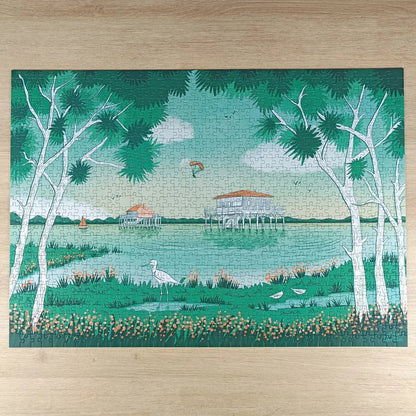 Puzzle 1000 pièces : Bassin d'Arcachon Aparté.