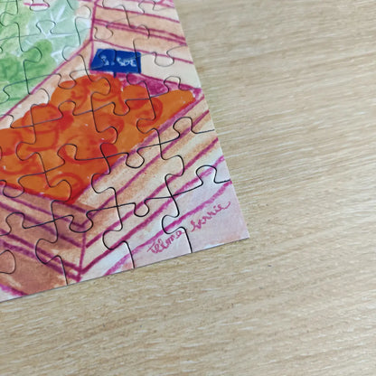Puzzle 1000 pièces : Place du Marché